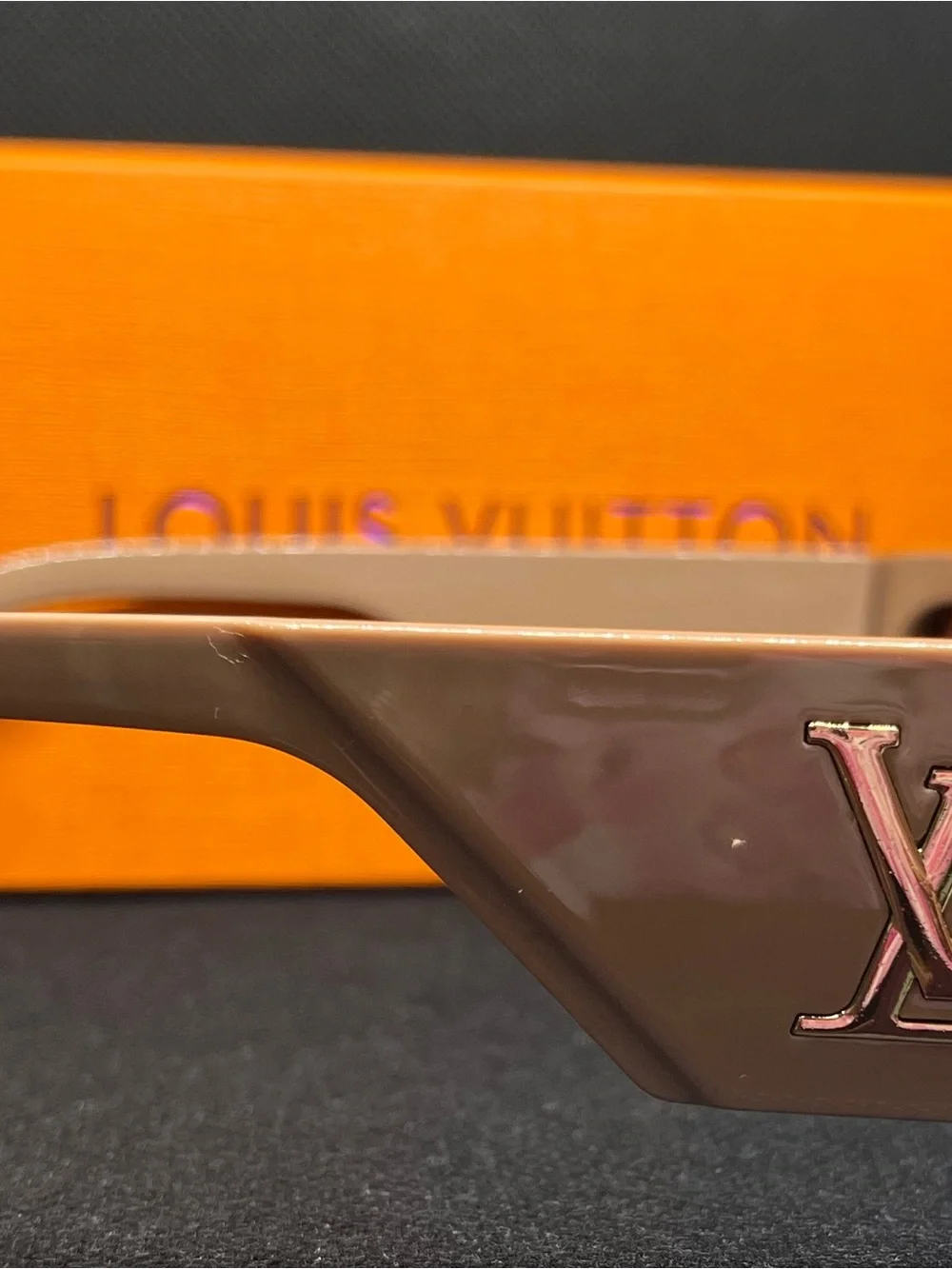 Louis Vuitton Women's Brown Rectangle Sunglasses